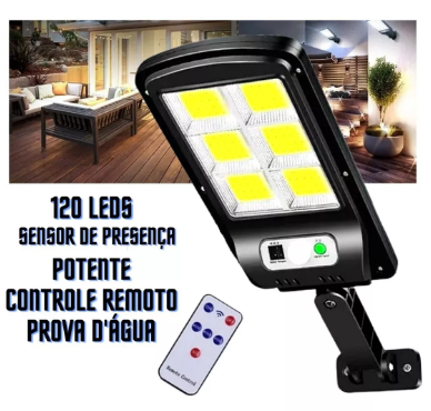 Lámpara exterior con panel solar