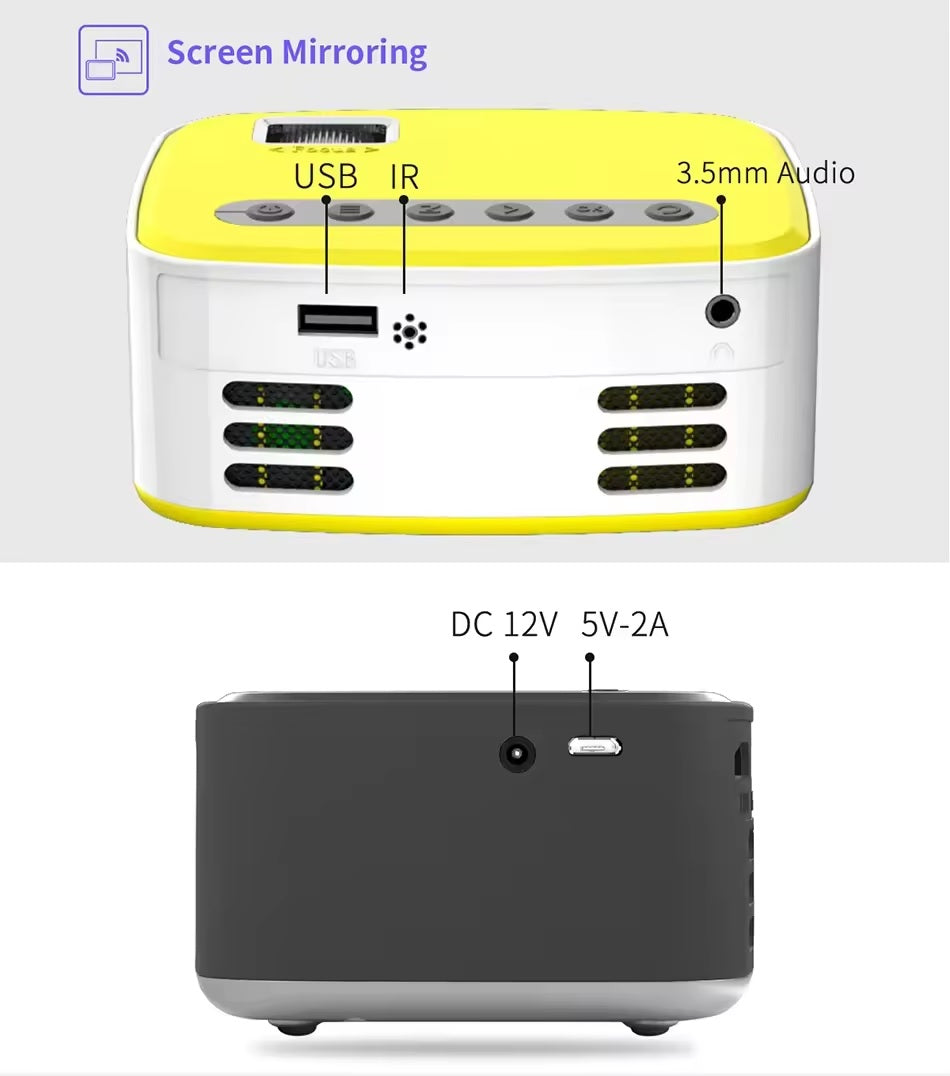 Mini Proyector Con Wifi T20
