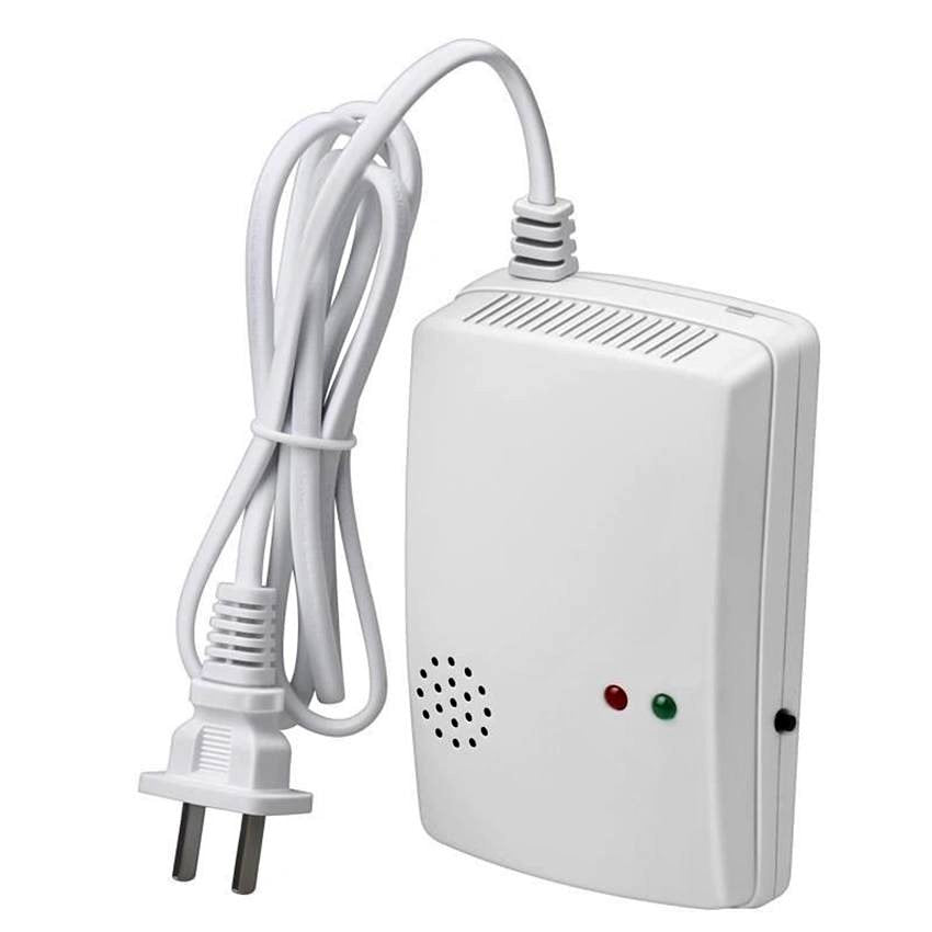 Sensor Detector de Fugas de Gas Alarma de Seguridad Para el Hogar Pared