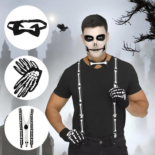 Set Esqueleto Halloween Tirantes