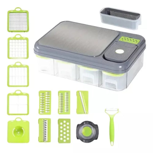 Cortador De Verduras Mandolina 28 En 1