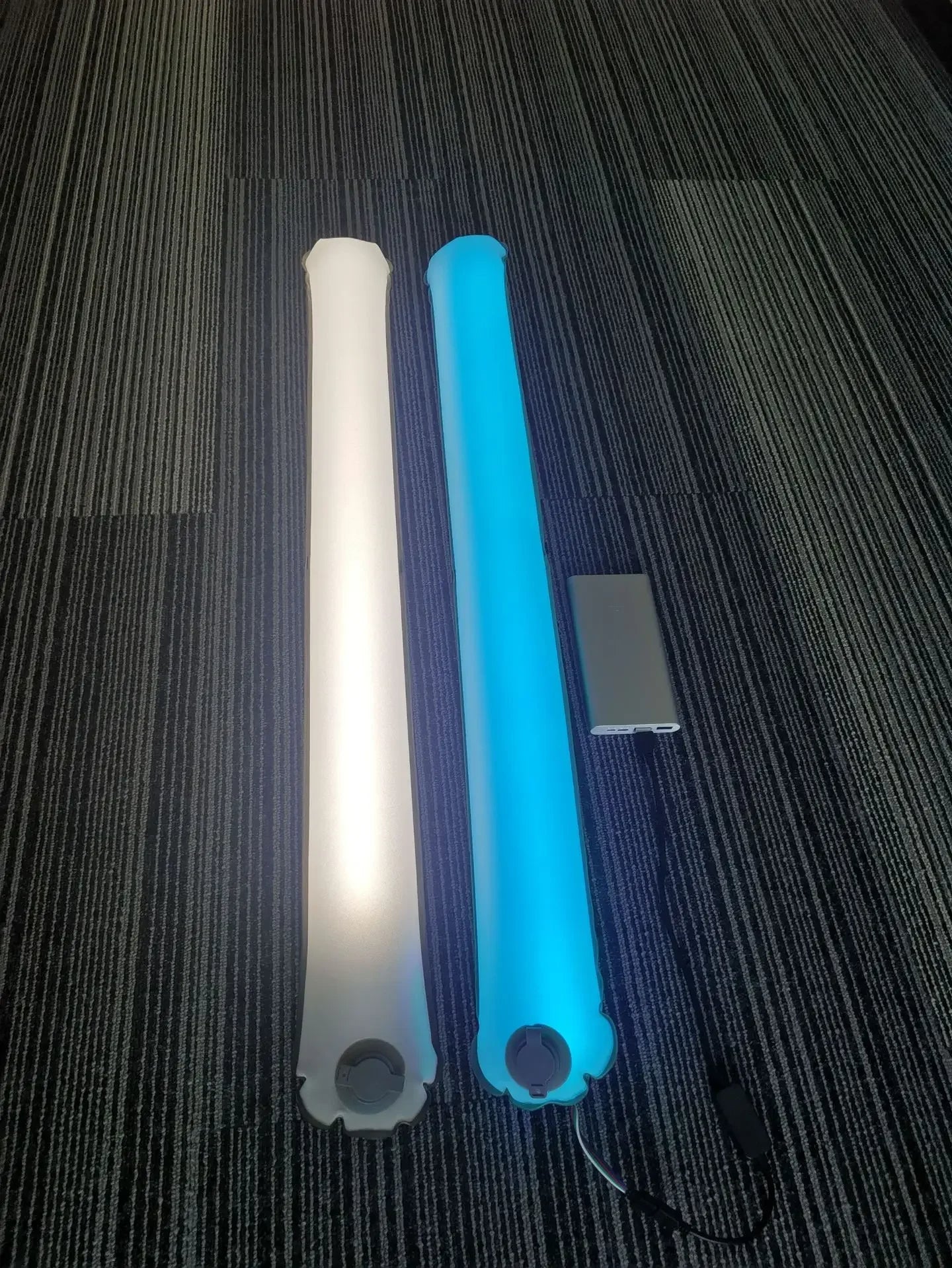 🟡 Luz LED inflable Solar, linterna magnética impermeable, iluminación portátil Flexible y ligera para acampar al aire libre o interiores