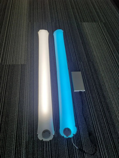🟡 Luz LED inflable Solar, linterna magnética impermeable, iluminación portátil Flexible y ligera para acampar al aire libre o interiores