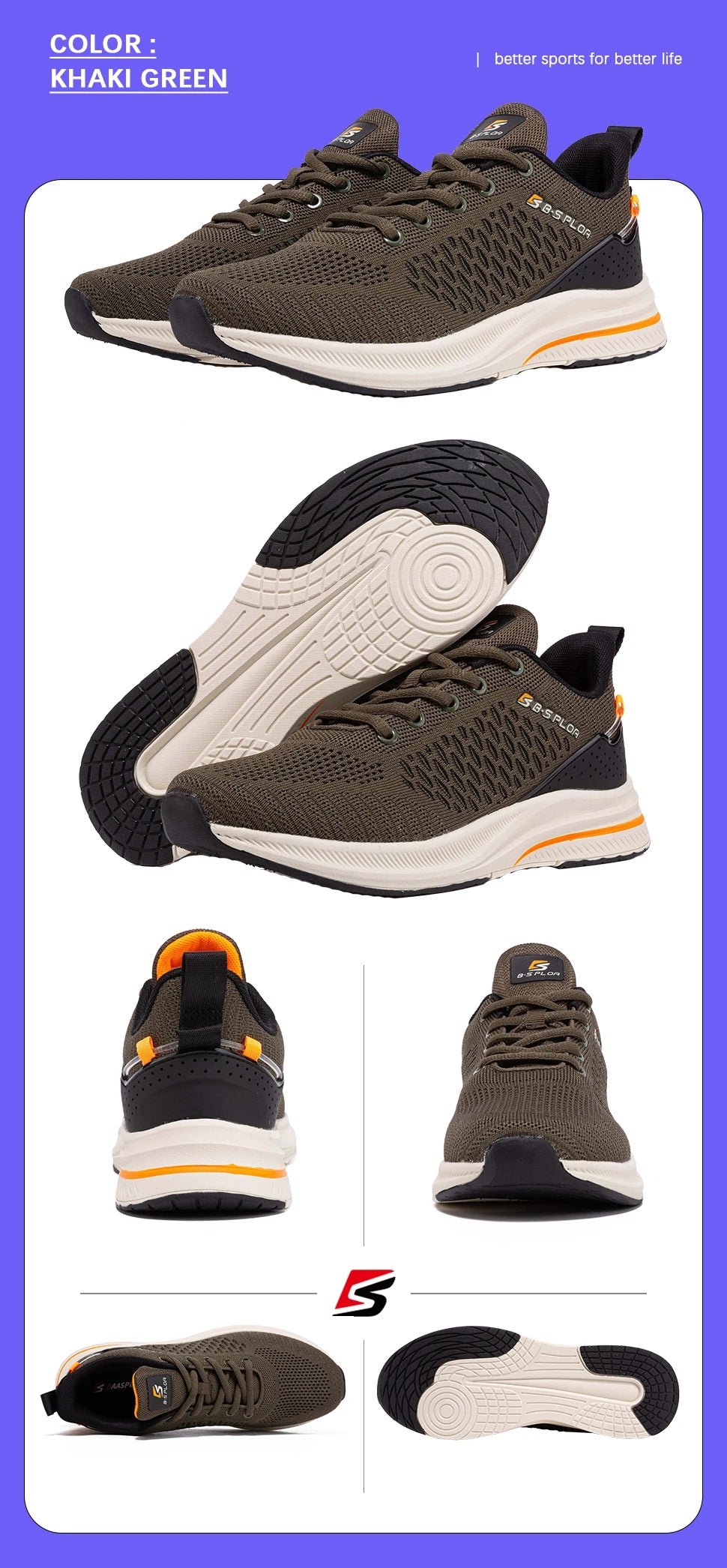 🟡 Tenis para correr ligeras para hombre, zapatillas informales de malla de diseñador con cordones, tenis para deportes al aire libre y gimnasio