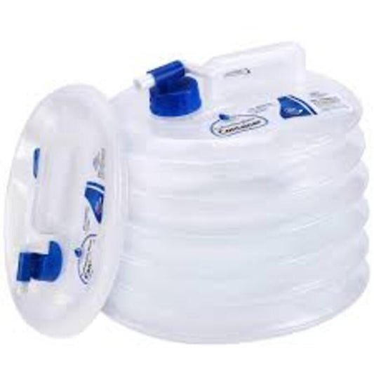 Contenedor plegable agua camping 10 litros