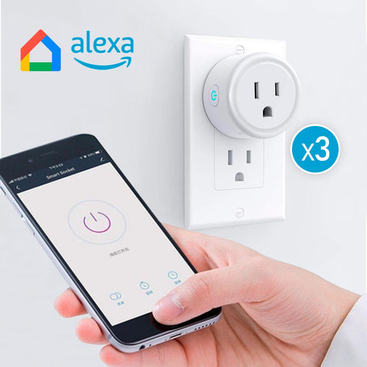 Enchufe Inteligente Wifi X3 Alexa