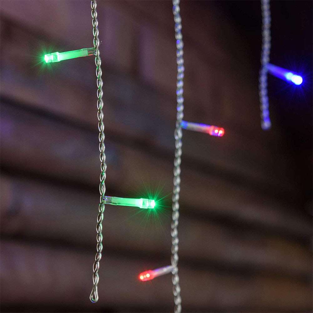 Cortina Led Intercalada 3Mts Navidad 100 led