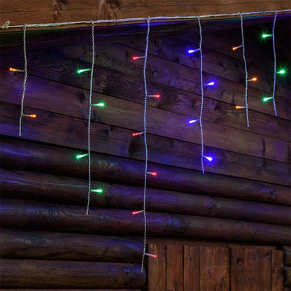 Cortina Led Intercalada 3Mts Navidad 100 led