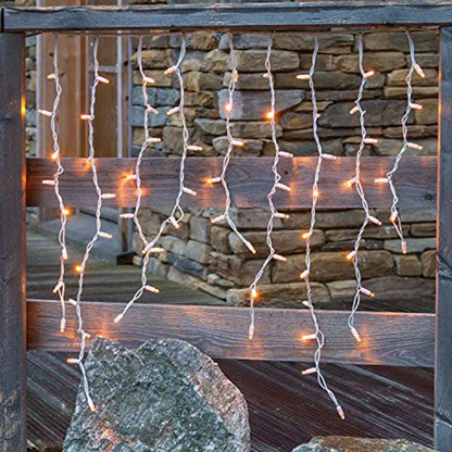 Cortina Led Intercalada 3Mts Navidad 100 led