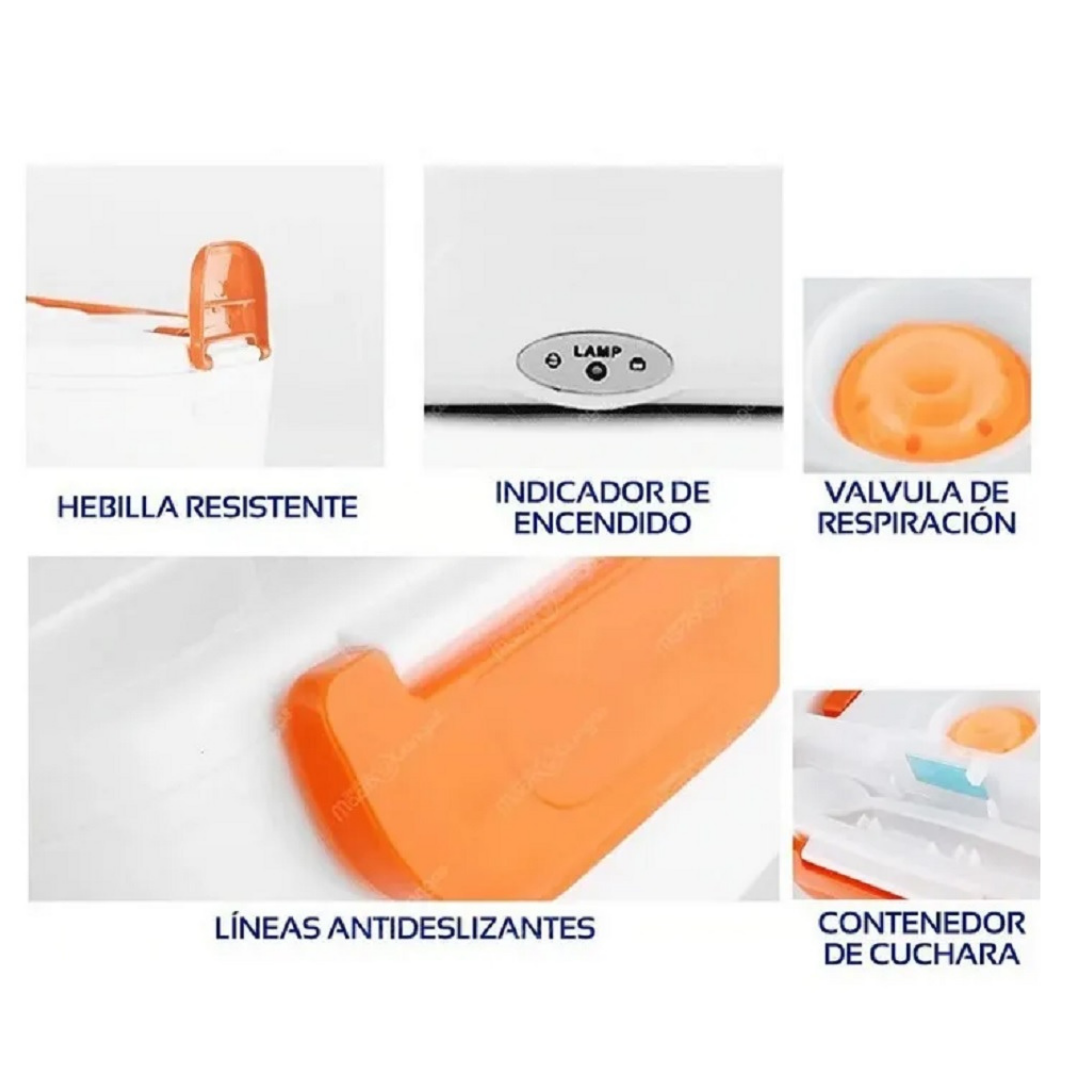 Combo 2  Loncheras Eléctricas Portacomidas Térmicas     2x$77 mil