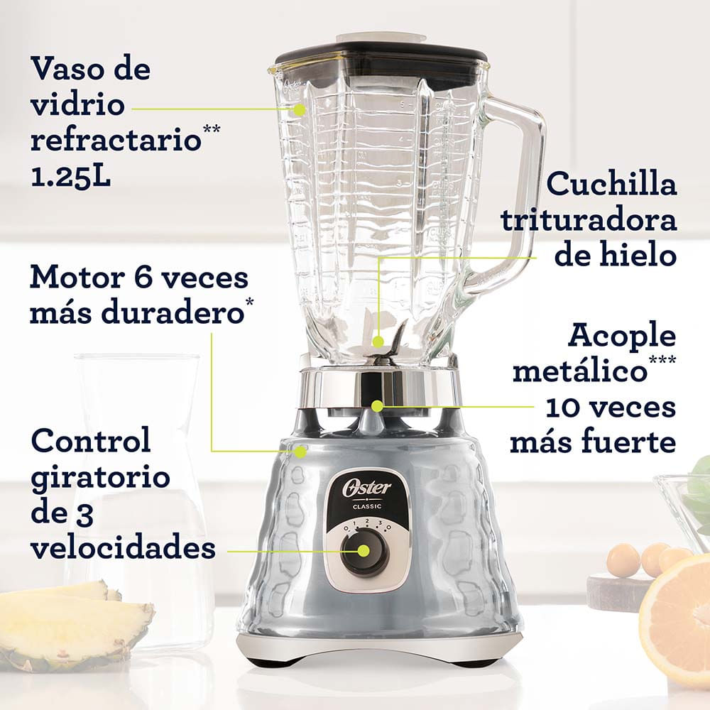 Licuadora clásica Oster 3 velocidades