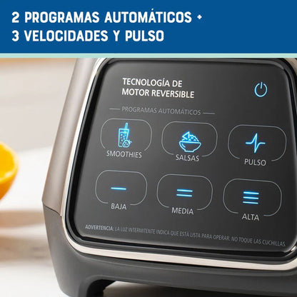Licuadora Oster pantalla táctil + BLendg