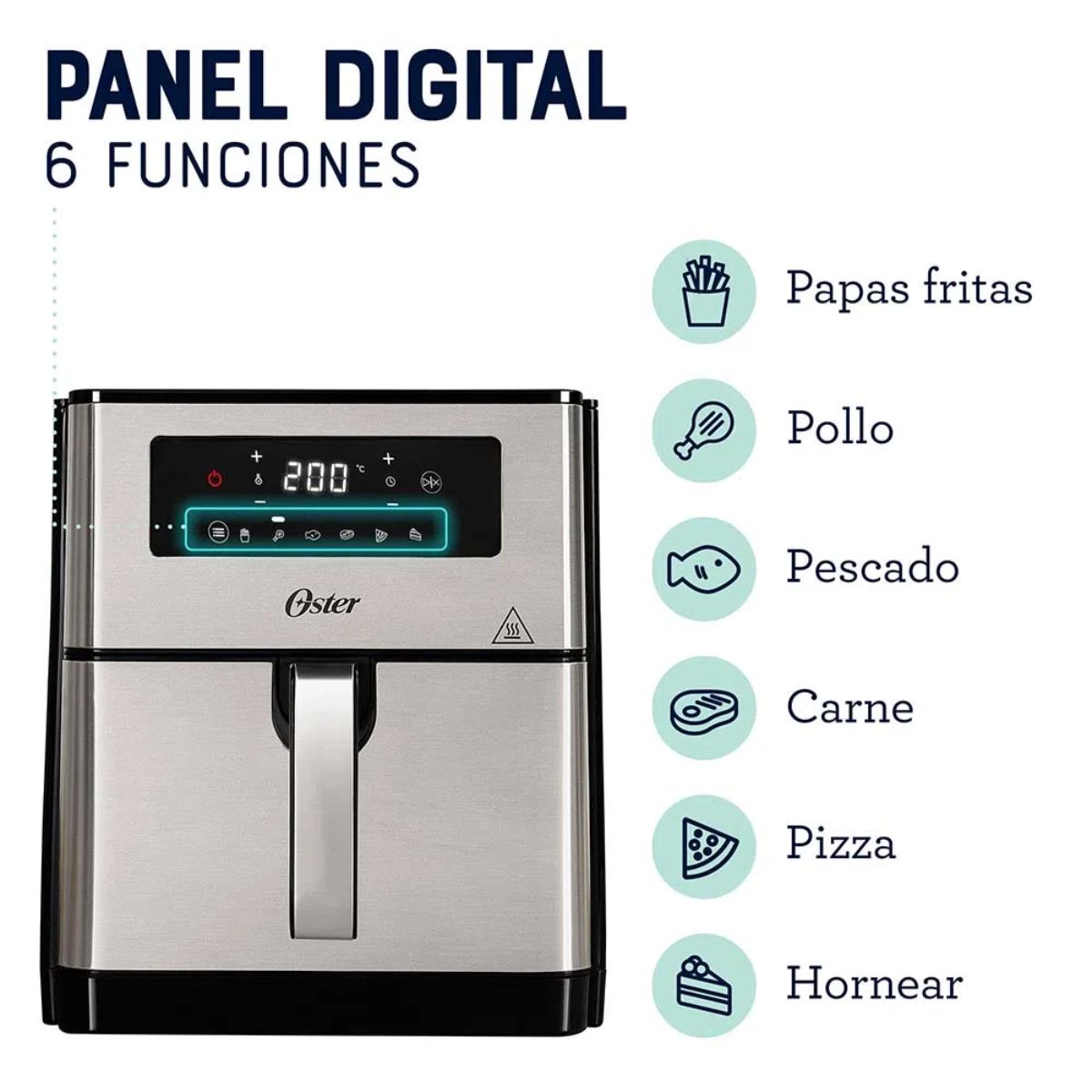 Freidora de aire digital Oster 9Litros