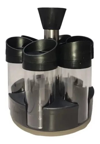 Set Condimentero Giratorio X6 frascos