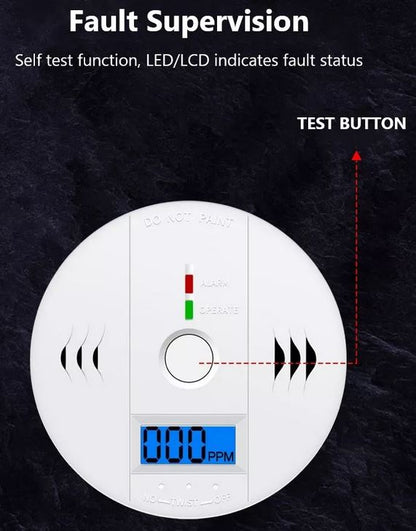 Detector de monóxido de carbono hogar