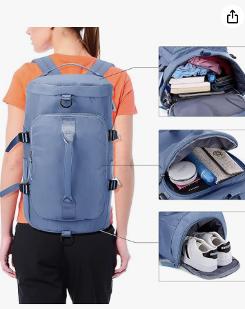 Bolso grande de viaje morral multifuncional