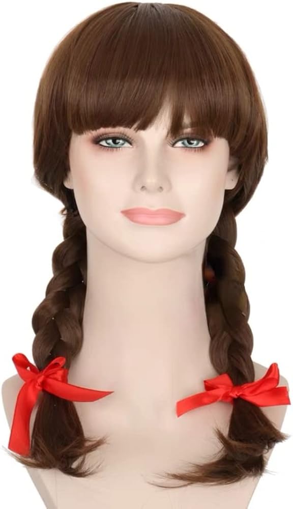 Peluca Annabelle Halloween