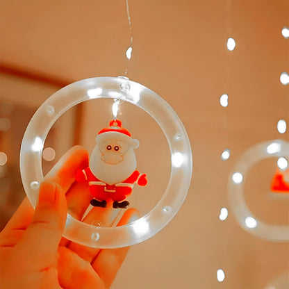 Cortina Led Intercalada 3Mts Navidad