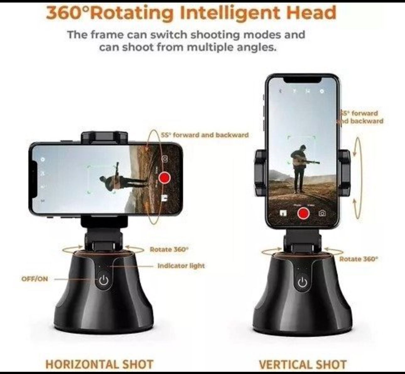 Soporte Inteligente Sensor Movimiento 360