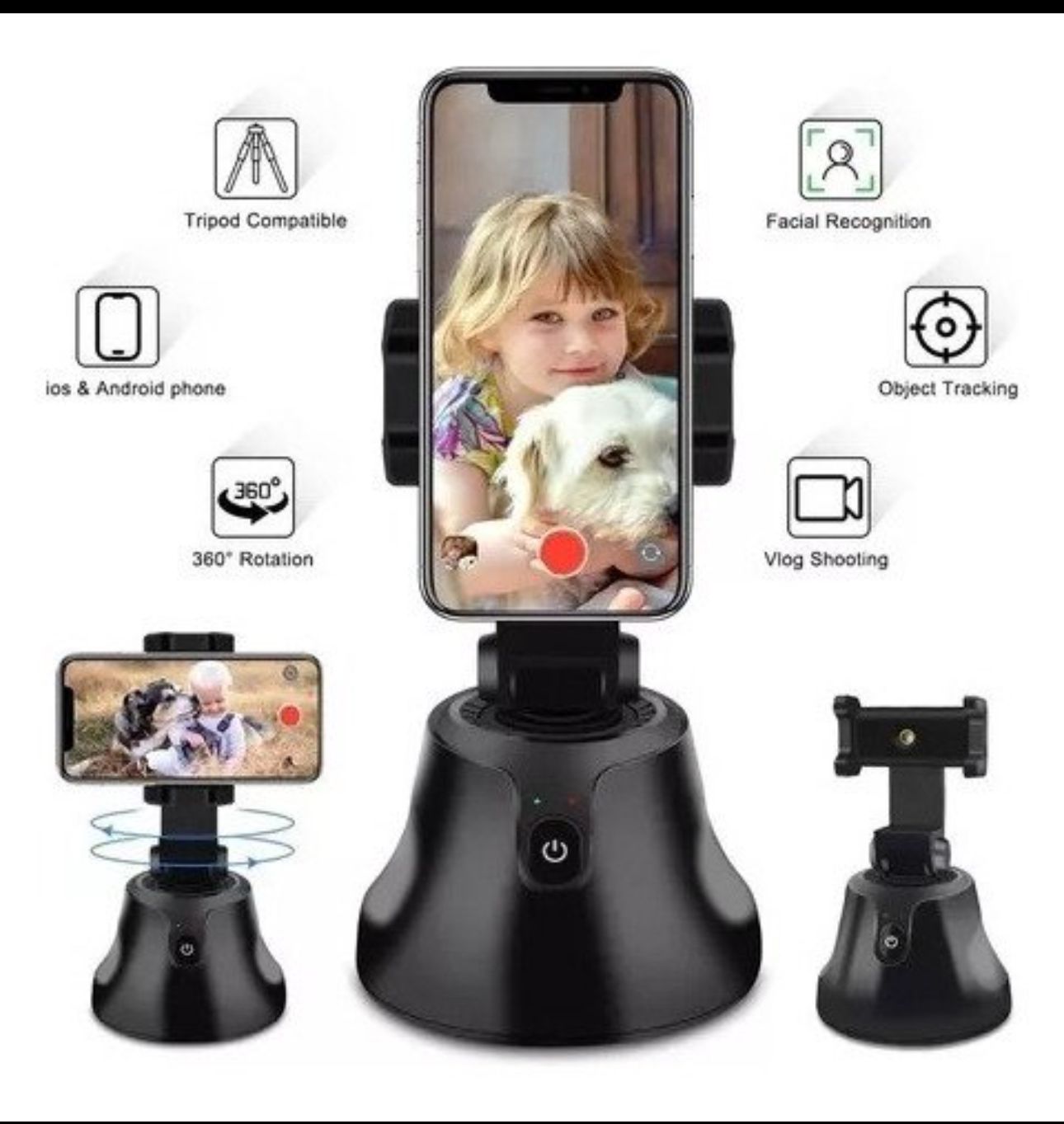 Soporte Inteligente Sensor Movimiento 360