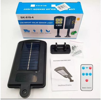 Luz Con Sensor Panel Solar