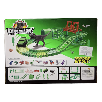 Pista dinosaurios carros