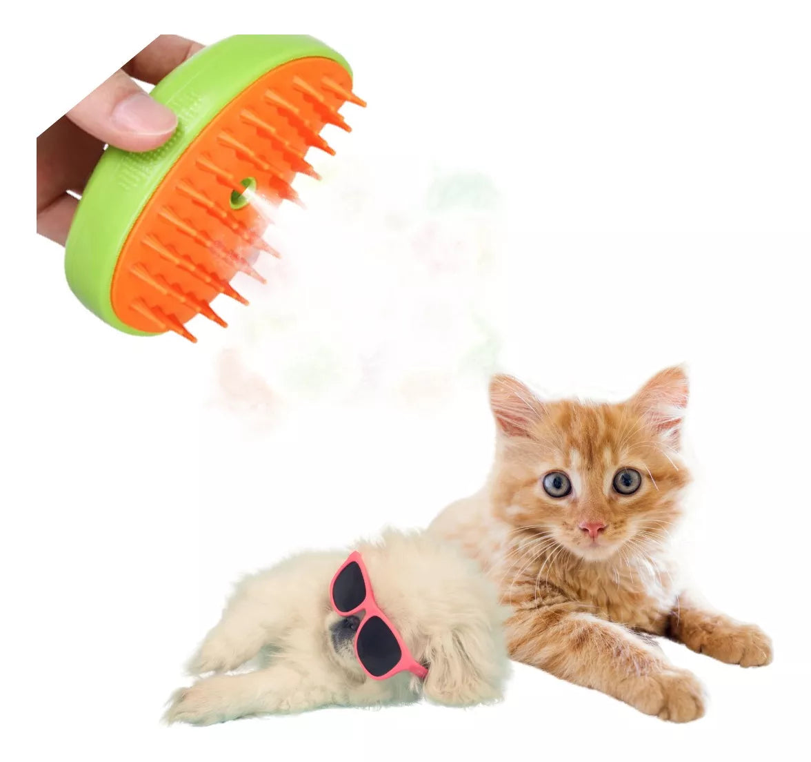 Combo Tapete Gato + Cepillo a Vapor