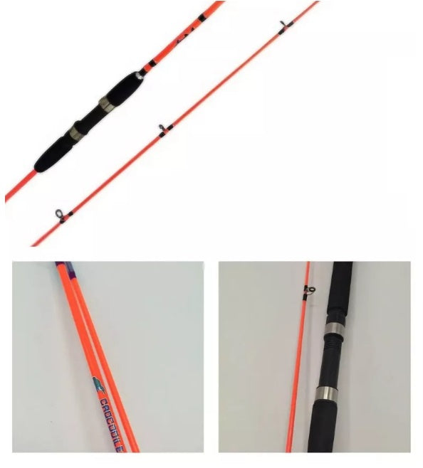 Combo Caña De Pescar Spinning De 2.4mts