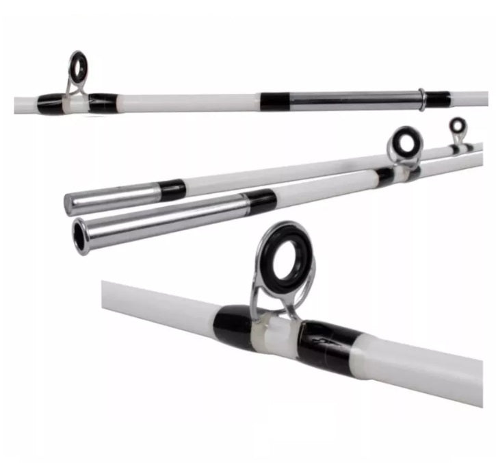 Combo Caña De Pescar Spinning De 2.4mts