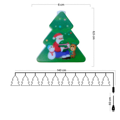 Luz Led Navidad Árboles