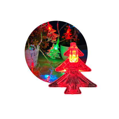 Luz Led 4 Mts Navidad Árboles