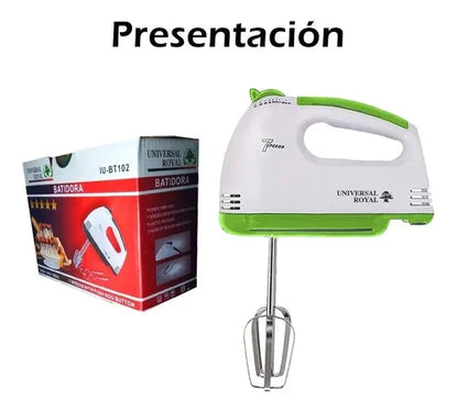 Batidora De Mano Universal Royal 7 Velocidades