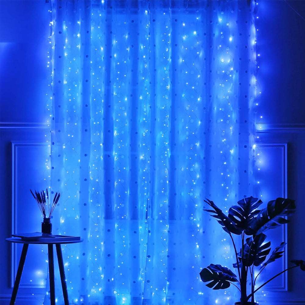 Cortina De Luces Led 3x1.8 Mts Navidad