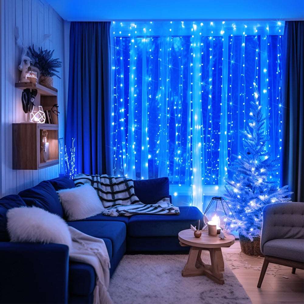 Cortina De Luces Led 3x1.8 Mts Navidad