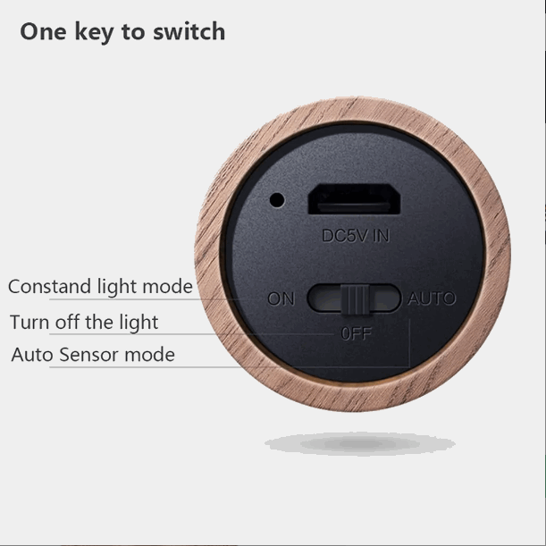 Lampara Led Con Sensor Recargable