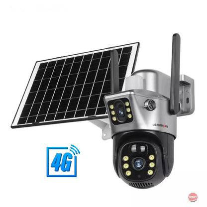 Cámara Solar Doble Lente Wifi | Sim Card |12mpx | HD
