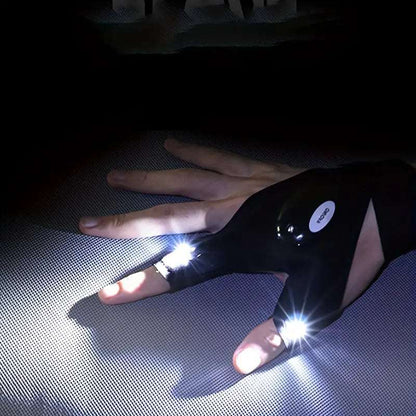 Guante Con Linterna Led Recargable
