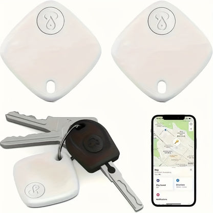 🟡Localizador de Llaves, Rastreador Inteligente, Dispositivo de Sensor de Alarma Anti-Pérdida Mini, Localizador Remoto, Rastreador Inalámbrico y Localizador de Llaves, Bolsa, Cartera y Otros Artículos; Localizador de Teléfono Móvil, Solo iOS