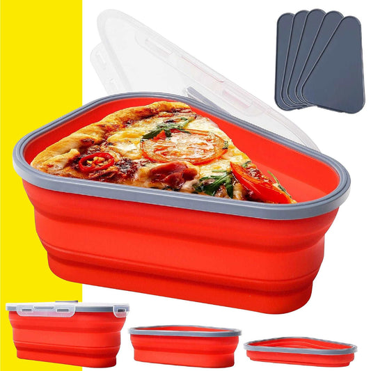 Contenedor Almacenamiento Para Pizza + 5 bandejas