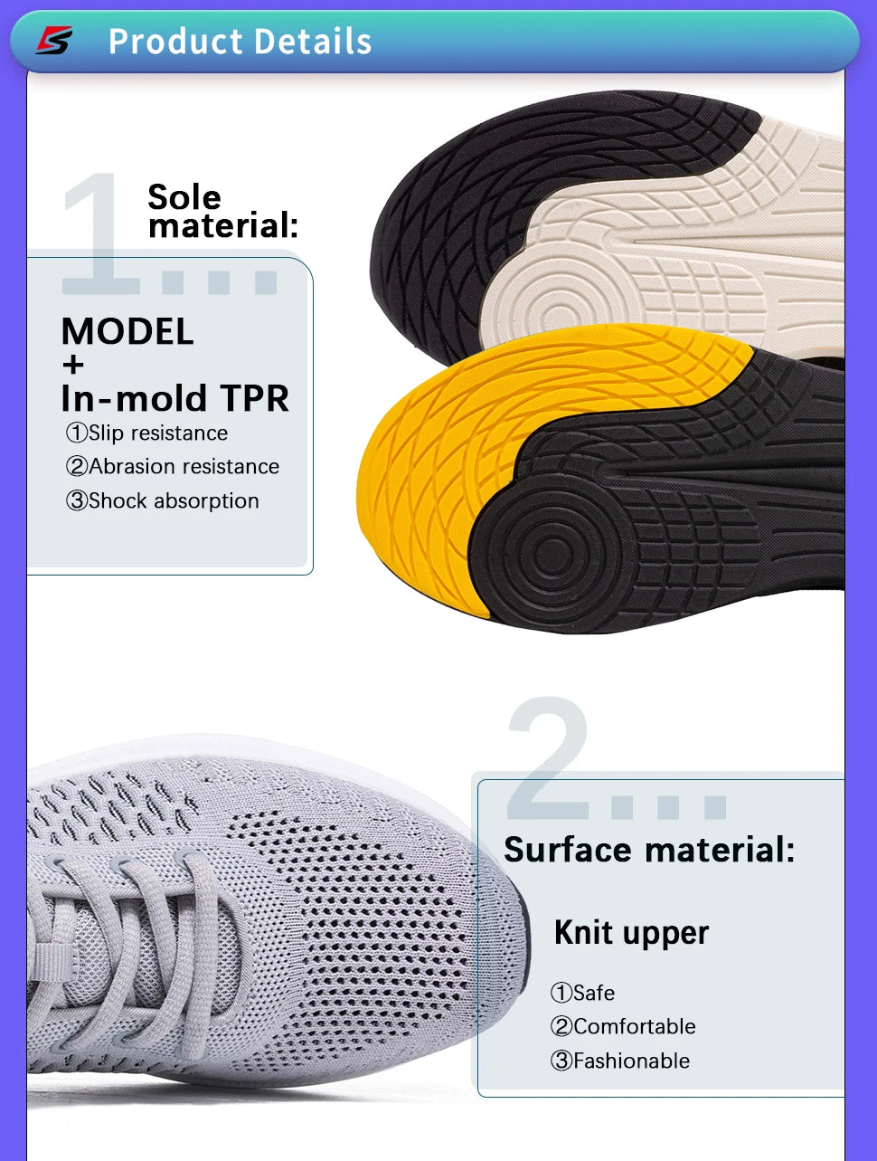 🟡 Tenis para correr ligeras para hombre, zapatillas informales de malla de diseñador con cordones, tenis para deportes al aire libre y gimnasio