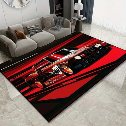 🟡Alfombra con diseño de coche clásico E30, alfombra para dormitorio, sala de estar, baño, alfombra creativa para puerta, alfombra para cueva de hombre, decoración del hogar