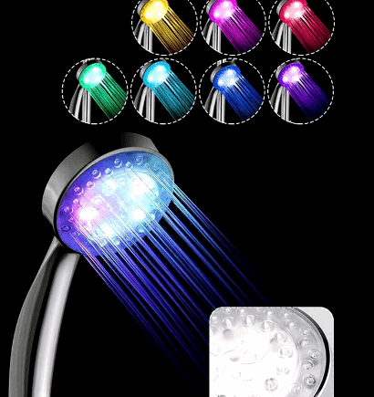 Ducha LED 7 Colores