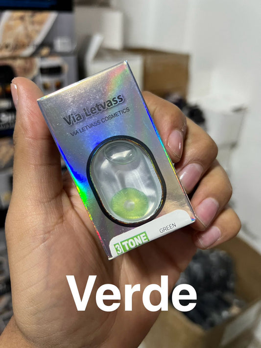 Lentes Halloween verde