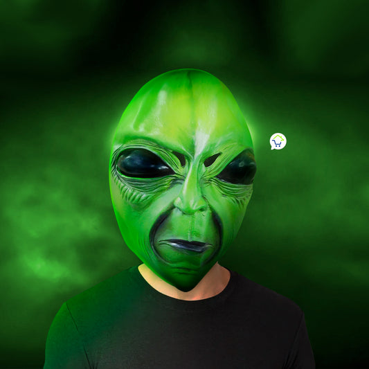 Máscara De Alíen Látex Halloween