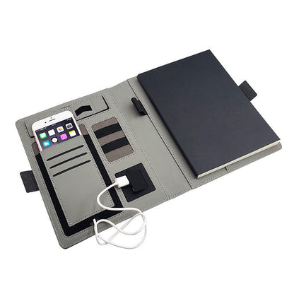 Agenda Con Carga Inalámbrica Power Bank