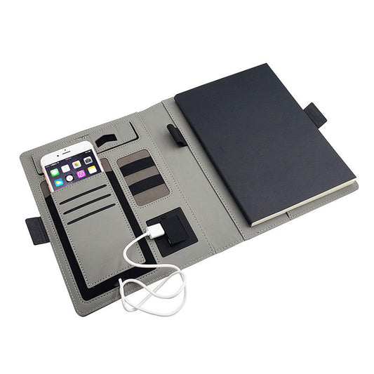 Agenda Con Carga Inalámbrica Power Bank