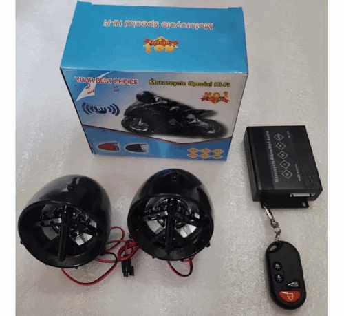 Alarma Parlante 432bt Moto + Control