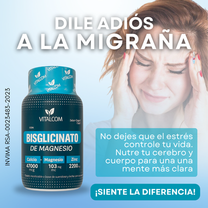 Bisglicinato De Magnesio Masticable