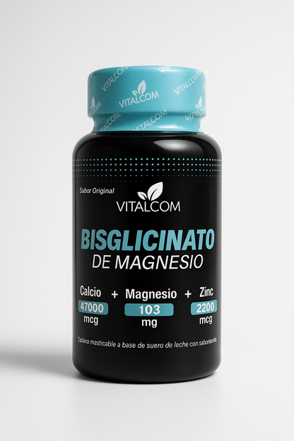 Bisglicinato De Magnesio Masticable