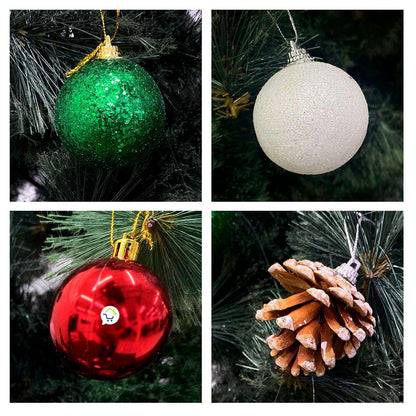 Bolas Navideñas x15 Esferas y Figuras Decorativas Decoración Árbol Navidad